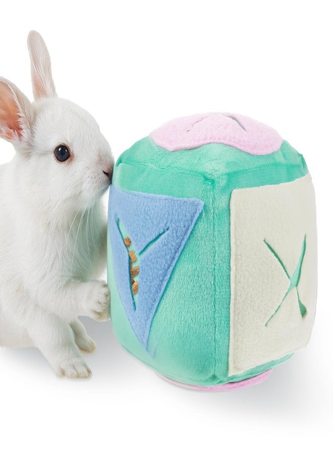 ADLABLD Large Rabbit Foraging Toy with Bell, Feeding Ball Toy with Bell for Bunny, Snuffle Ball Treat Dispenser, Washable Puzzle Feed Game Rabbit Toys for Bunnies Boredom - Image 1